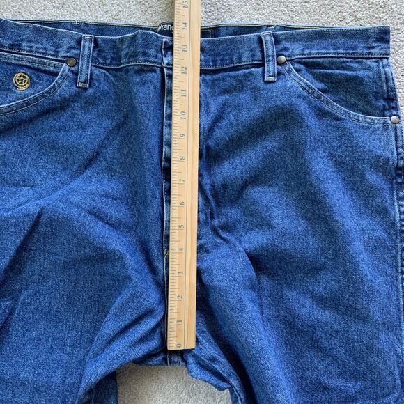 Wrangler George Strait Jeans Mens 40x32 Original fit Mid Rise Medium wash A105 - Picture 6 of 13